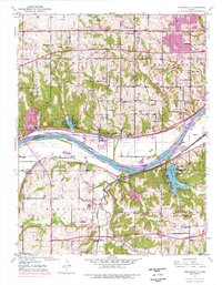 Download a high-resolution, GPS-compatible USGS topo map for Edwardsville, KS (1977 edition)