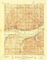 Download a high-resolution, GPS-compatible USGS topo map for Edwardsville, KS (1934 edition)