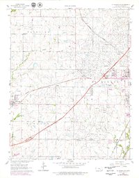 Download a high-resolution, GPS-compatible USGS topo map for El Dorado SW, KS (1979 edition)