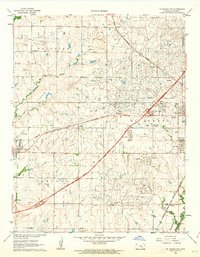 Download a high-resolution, GPS-compatible USGS topo map for El Dorado SW, KS (1963 edition)