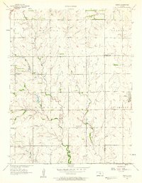 Download a high-resolution, GPS-compatible USGS topo map for Elbing, KS (1958 edition)