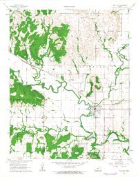 Download a high-resolution, GPS-compatible USGS topo map for Elk City, KS (1963 edition)