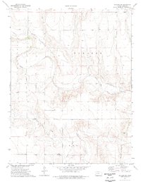 Download a high-resolution, GPS-compatible USGS topo map for Elkader SW, KS (1977 edition)