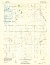 Download a high-resolution, GPS-compatible USGS topo map for Ellinwood NE, KS (1957 edition)