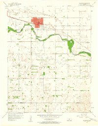 Download a high-resolution, GPS-compatible USGS topo map for Ellinwood, KS (1958 edition)