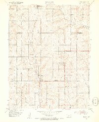 1952 Map of Elmont, 1953 Print
