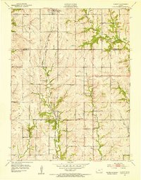 Download a high-resolution, GPS-compatible USGS topo map for Elmont, KS (1953 edition)