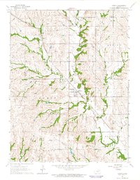Download a high-resolution, GPS-compatible USGS topo map for Emmett, KS (1965 edition)