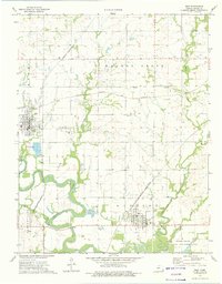 Download a high-resolution, GPS-compatible USGS topo map for Erie, KS (1975 edition)