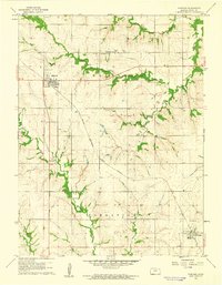 Download a high-resolution, GPS-compatible USGS topo map for Fairview, KS (1961 edition)
