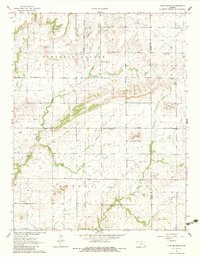 Download a high-resolution, GPS-compatible USGS topo map for Five Mounds, KS (1983 edition)