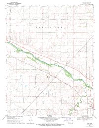 Download a high-resolution, GPS-compatible USGS topo map for Ford, KS (1971 edition)