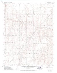 Download a high-resolution, GPS-compatible USGS topo map for Fort Dodge SW, KS (1971 edition)