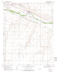 Download a high-resolution, GPS-compatible USGS topo map for Fort Dodge, KS (1978 edition)