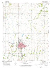 Download a high-resolution, GPS-compatible USGS topo map for Fredonia, KS (1978 edition)