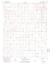 Download a high-resolution, GPS-compatible USGS topo map for Garden City SW, KS (1977 edition)