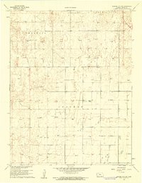 Download a high-resolution, GPS-compatible USGS topo map for Garden City SW, KS (1961 edition)