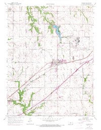 Download a high-resolution, GPS-compatible USGS topo map for Gardner, KS (1971 edition)