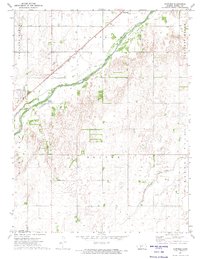 Download a high-resolution, GPS-compatible USGS topo map for Garfield, KS (1974 edition)