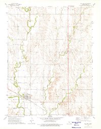 Download a high-resolution, GPS-compatible USGS topo map for Gaylord, KS (1975 edition)