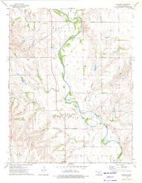 Download a high-resolution, GPS-compatible USGS topo map for Gerlane, KS (1975 edition)