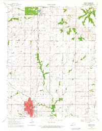 Download a high-resolution, GPS-compatible USGS topo map for Girard, KS (1965 edition)
