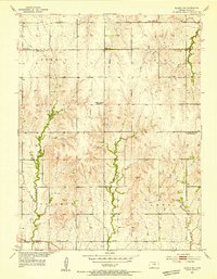 Download a high-resolution, GPS-compatible USGS topo map for Glasco NE, KS (1954 edition)