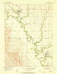 Download a high-resolution, GPS-compatible USGS topo map for Glasco, KS (1954 edition)