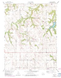 Download a high-resolution, GPS-compatible USGS topo map for Globe, KS (1983 edition)