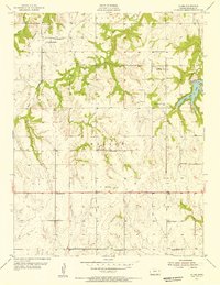 Download a high-resolution, GPS-compatible USGS topo map for Globe, KS (1956 edition)