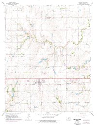 Download a high-resolution, GPS-compatible USGS topo map for Goddard, KS (1976 edition)