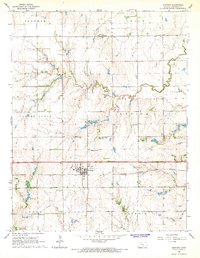 Download a high-resolution, GPS-compatible USGS topo map for Goddard, KS (1966 edition)