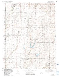 Download a high-resolution, GPS-compatible USGS topo map for Goessel, KS (1990 edition)