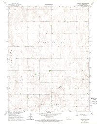 Download a high-resolution, GPS-compatible USGS topo map for Goodland NE, KS (1967 edition)