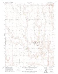 Download a high-resolution, GPS-compatible USGS topo map for Gove SE, KS (1976 edition)