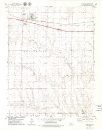 Download a high-resolution, GPS-compatible USGS topo map for Grainfield, KS (1979 edition)