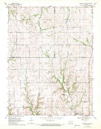 Download a high-resolution, GPS-compatible USGS topo map for Greenleaf SE, KS (1970 edition)
