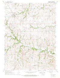 Download a high-resolution, GPS-compatible USGS topo map for Greenleaf, KS (1969 edition)