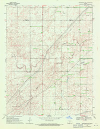Download a high-resolution, GPS-compatible USGS topo map for Greensburg NE, KS (1971 edition)