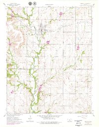 Download a high-resolution, GPS-compatible USGS topo map for Grenola, KS (1979 edition)