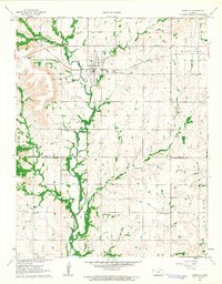Download a high-resolution, GPS-compatible USGS topo map for Grenola, KS (1963 edition)