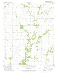 Download a high-resolution, GPS-compatible USGS topo map for Grindstone Creek, KS (1975 edition)