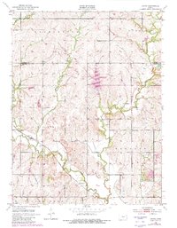 Download a high-resolution, GPS-compatible USGS topo map for Grove, KS (1982 edition)