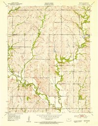 Download a high-resolution, GPS-compatible USGS topo map for Grove, KS (1953 edition)