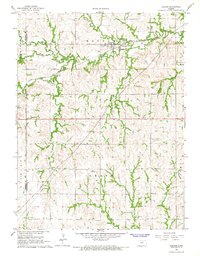Download a high-resolution, GPS-compatible USGS topo map for Haddam, KS (1967 edition)
