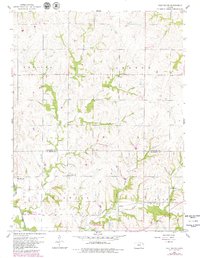 Download a high-resolution, GPS-compatible USGS topo map for Half Mound, KS (1979 edition)