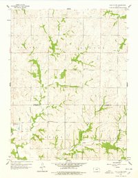 Download a high-resolution, GPS-compatible USGS topo map for Half Mound, KS (1978 edition)