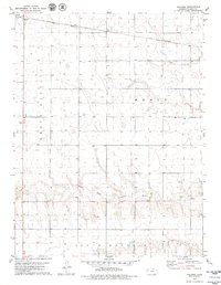 Download a high-resolution, GPS-compatible USGS topo map for Halford, KS (1979 edition)
