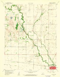 Download a high-resolution, GPS-compatible USGS topo map for Halstead, KS (1960 edition)