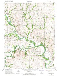 Download a high-resolution, GPS-compatible USGS topo map for Hanover West, KS (1967 edition)
